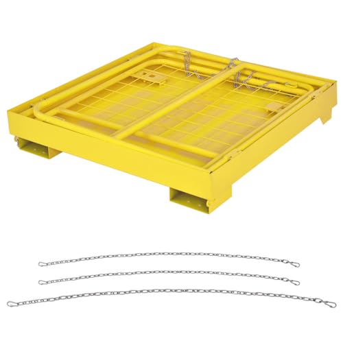 36x36 Forklift Safety Cage Collapsible Work Platform