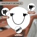 wellrun Type-C to Micro USB 15cm/5.91" Remote Controller Cable for Mavic Mini,Mavic Pro,Mavic Air,Spark,Portable 90° Right Angle Data Charging Cord for Most Drones