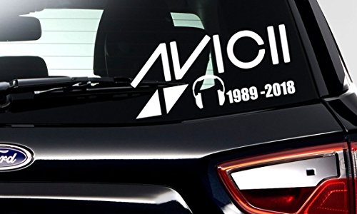 全16色 人気 Dj アヴィーチー Dj Avicii ティム バーグリング Tim Bergling Rip Avicii Car Sticker 1 カー ステッカー Car 車用 シール Vinyl Decal バイナル デカール ターコイズ 並行輸入品 Baby Maternity チャイルドシート カーアクセサリ Whenbuy Jchere Com