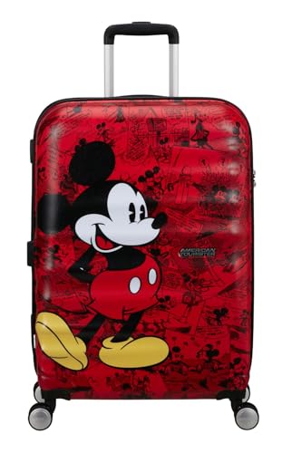 American Tourister Breakruptor de Ondas FL - Spinner M, Maleta, 67 cm, 64 L, Multicolor (Mickey Comics Red)