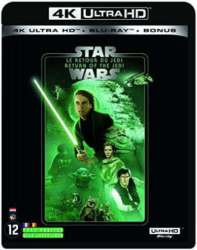 STAR WARS Episode VI – LE RETOUR DU JEDI (2019) – Blu-ray 4K [4K Ultra-HD + Blu-ray + Blu-ray Bonus]