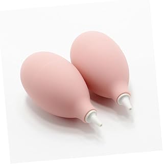 PHENOFICE Paquete de 4 de Silicona de Color Rosa con Forma de Bola para Apretar Y Quitar El Polvo para Cámara Planta Lente Estudio en Casa