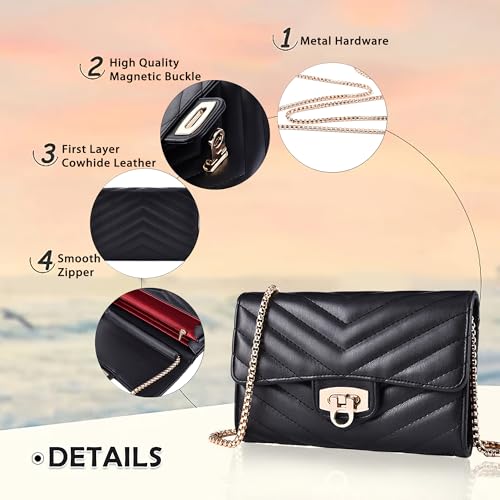 Image of Stylish Small Crossbody Bag for women - Compact Phone Bag & Wallet, Lightweight & Perfect for Work, Travel, or Casual Outings