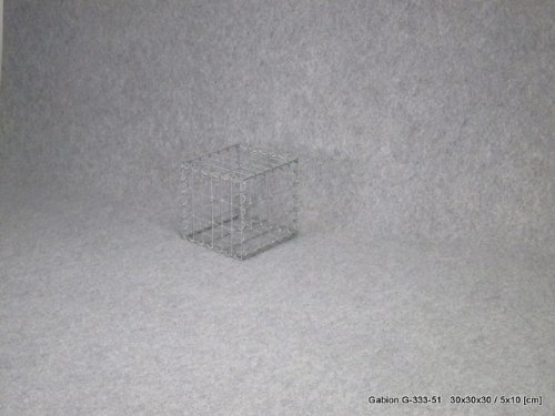 Gabbione 30x30x30 cm Maglia 5x10 cm Filo 4mm