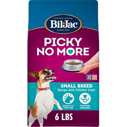 Bil-Jac Picky No More Small Breed Chicken Liver Dry Dog Food | 6 lb