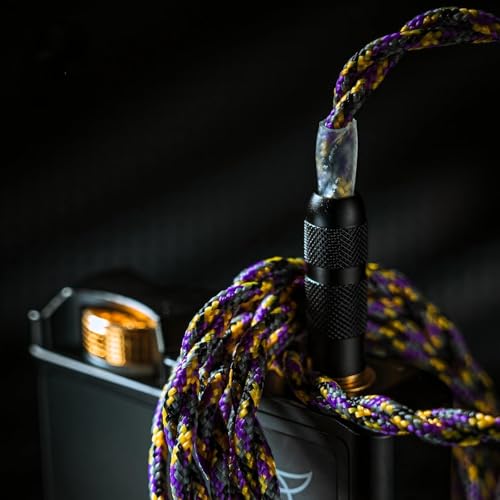 Image of Yongse 1947 Single Crystal Copper Silver Plated Earsphones Cable, 5N-0CC Copper Litz Upgrade Cable with Customizable Length, Professional Audiophile Design (3.5-2Pin 0.78)