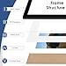 PEALSN 24x36 Poster Frame, Display Pictures 20 x 30 with Mat or 24 x 36 Without Mat, Poster Frames 24 x 36 inches for Wall Mounting Display, Black.