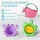 BAYMI Badespielzeug Baby ab 1 2 3 4 Jahre – 10 Stück schimmelfreies Wasserspielzeug für Kleinkinder, Badewannenspielzeug & Pool Spielzeug, Geschenk für Jungen & Mädchen