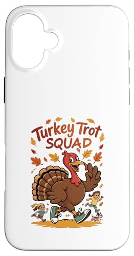 Turkey Trot Squad | Tenue de Course Amusante pour Thanksgiving 5K Coque pour iPhone 16 Plus