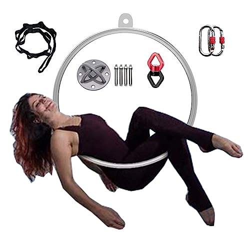 Anilla Aérea Lyra CMYUN 85 cm Metal Fitness Yoga