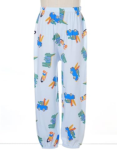Boys Girls Summer Beach Casual Trousers Cartoon Print Jogger Harem Pants Bloomers Sport Active Sweatpants3