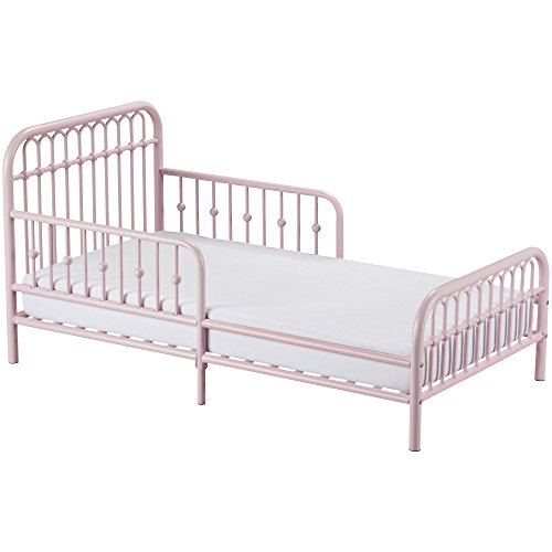 Little Seeds Monarch Hill Ivy Metal Toddler Bed, Pink #TOP2