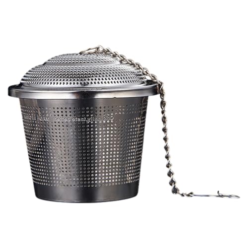 para condimentos de acero inoxidable - Colador de infusor de té portátil, seguro para uso alimentario | Suministros de cocina aptos para lavavajillas para hierbas aromáticas especias