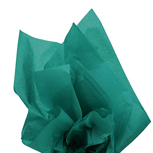 JAM PAPER Tissue Paper - Aqua Blue - 10 Sheets Pack