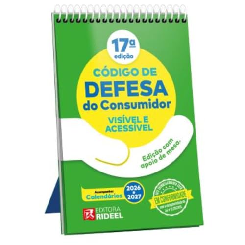 Código de defesa do consumidor – visível e acessível – 17ª edição