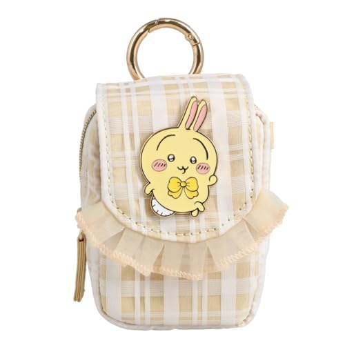 shobido 粧美堂 ちいかわ チェックシリーズ カラビナ付きミニポーチ ＜ うさぎ＞ chiikawa