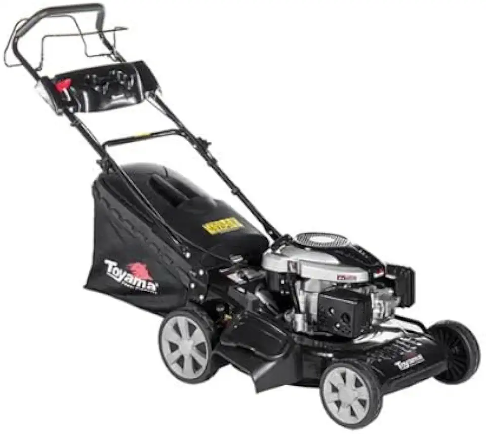 CORTADOR DE GRAMA GASOLINA 4EM1 53CM CORTE TRACIONADO 6,5HP TOYAMA TLM530TRMS65XP