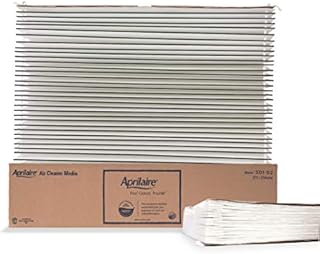 Aprilaire 501 Replacement Furnace Air Filter for Aprilaire Whole Home Electronic Air Purifier Model: 5000, MERV 16, Allergy, Asthma, & Virus Air Filter , Grey,(Pack of 2)