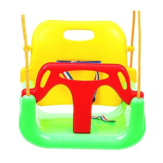 CCTRO 3 in 1 Swing Seat, Toddler Infants to Teens High Back Full Bucket Heavy Duty Chain Detachable Playground Jungle Gym Secure Hanging Swing Seat Set for Children Indoor Outdoor Patio