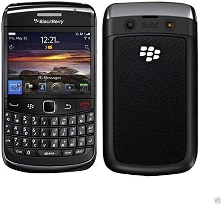 BlackBerry Research in motion Bold 3 9780 Phone with 5MP Primary Camera (Black)
