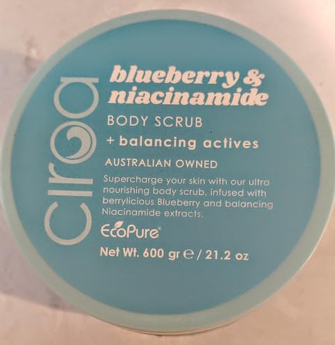 Ciroa, Blueberry & Niacinamide, BODY SCRUB, 21.2 oz (600gr) (Pack of One)