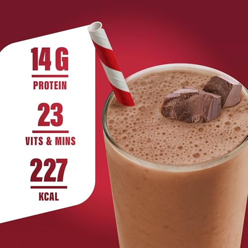 SlimFast Meal Replacement Shake for Weight Loss & Balanced Diet, Vitamins and Minerals, Low Calorie, High Protein, Chocolate Flavour, 16 servings, 600 g, Packaging May Vary - Image 9
