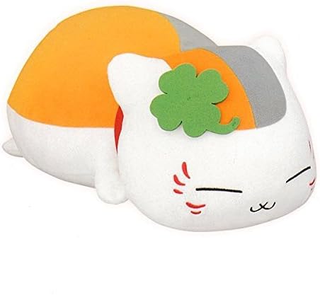 Amazon 夏目友人帳 ふくよこい 四つ葉ふく でっかいぬいぐるみ ニャンコ先生 単品 プライズ アニメ 萌えグッズ 通販