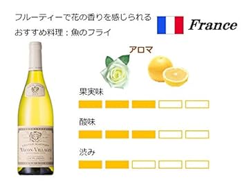 ●【ルイジャド】MACON-LUGNY 2007年白ワイン750ml未開栓品● ○【ルイジャド】MACON-LUGNY 2007年白ワイン750ml未開栓品