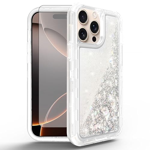 Coque iPhone 16 Pro paillettes pour soirées et sorties urbaines
