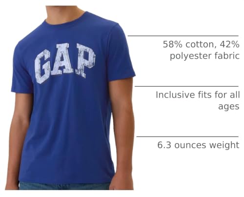 Image of Gap Mens Everyday Soft Logo Tee
