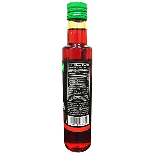 Seitenbacher Organic Oil, Chili, 8.4 Ounce (Pack of 2) - Thumbnail 2