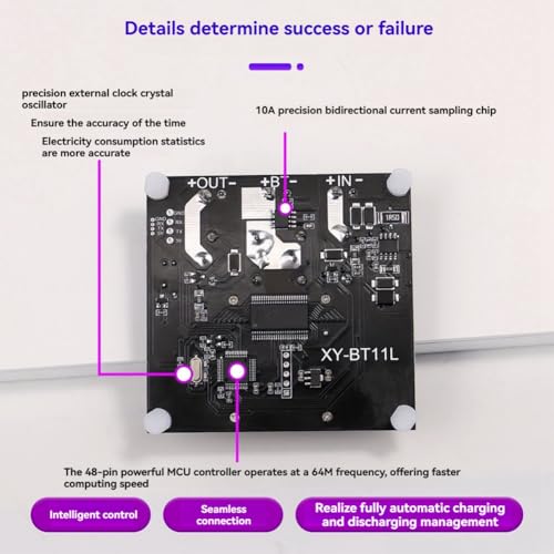 Módulo de carga y descarga XY-BT13L de 30A con detector K485X 5