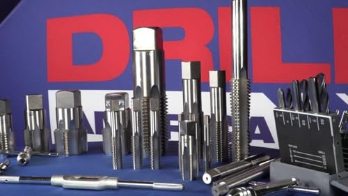 Drill America DWT60731 #10-32 Unf High Speed Steel Left 4 Flute Taper Tap thumb #7