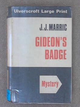 Hardcover Gideon's Badge (U) [Large Print] Book
