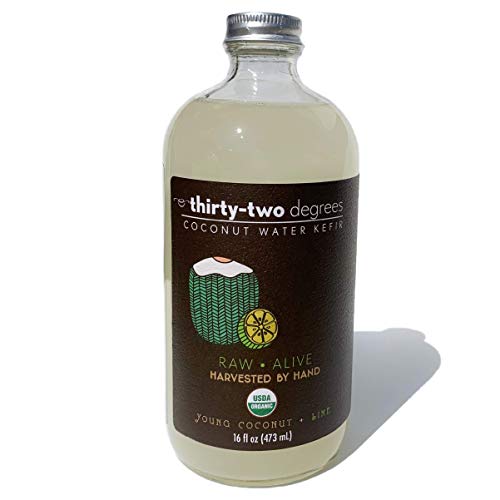 Organic, Raw, Vegan Coconut Water Kefir Lime (2 Bottles) Organic, Raw, Vegan Coconut Water Kefir Lime (2 Bottles)