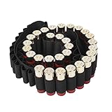 Patronengurt für Schrotflinten, 60 Schuss Schalen Munitionshalter für Kaliber 12 oder 20