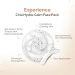 MAMAEARTH Chia Hydra-Calm Face Pack with Chia Seed & Ceramides for Intense Hydration & Skin Barrier Repair – 7.05 Oz (200g) | Soothes, Nourishes & Refreshes Dull Skin | For Men & Women - Image 5