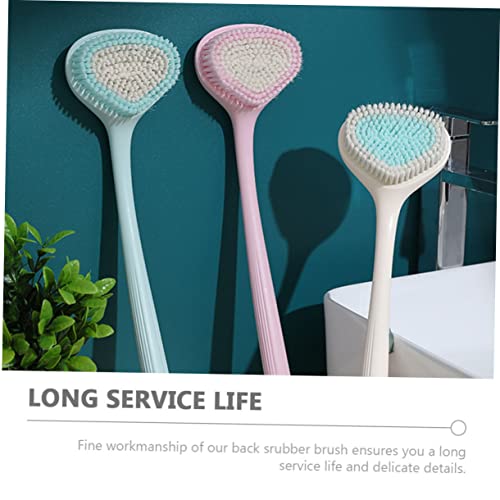 DOITOOL 2 Pçs Almofada Escovar Acessório De Banho Molhado Corpo De Banho Portátil Feminino Esfoliant