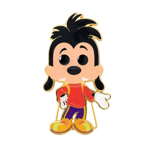 Funko Funko Pop! Enamel Pins: Disney - Max - Goofy- Broche Coleccionable - para Mochilas Y Bolsos - Idea de Regalo- Mercancia Oficial - TV Fans