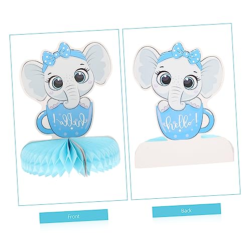 Cabilock 8 Peças Decoração De Bola De Favo De Mel Enfeite De Animal Artesanato De Papel Adornar Pres