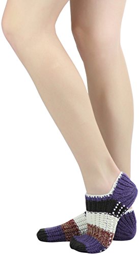 Image of ToBeInStyle Women's Pack of 6 Assorted Style Winter Socks