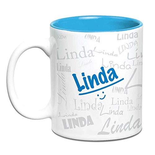 Tazas Primechef Linda de cerámica para evitar confusiones de tazas con tu nombre