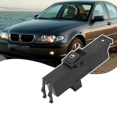Attisfiera Interruptor de elevalunas eléctrico para 3 E46 323i 325i 328i 330i de cristal botón pulsador