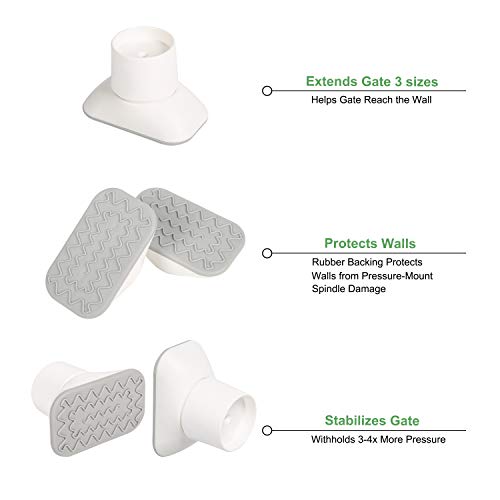 Vmaisi EXTENDER4 Baby Gate Extender Wall Protector thumb #3