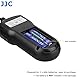 JJC Timer Fernbedienung mit Stativ Halter Klemme für Canon EOS R50V R100 R6 R6II R7 R8 R RP R10 800D 760D 700D 650D 200D 100D 1300D 1200D 1100D 77D 80D 70D 60D Powershot V1 G1X G3X G5X Ersetzt RS-60E3