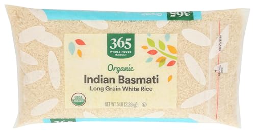 Image of 365 by Whole Foods Market Organic White Basmati Rice, 80 OZ
