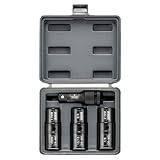ARES 70056 - 1/2-Inch 4-Piece Flip Lug Socket Set