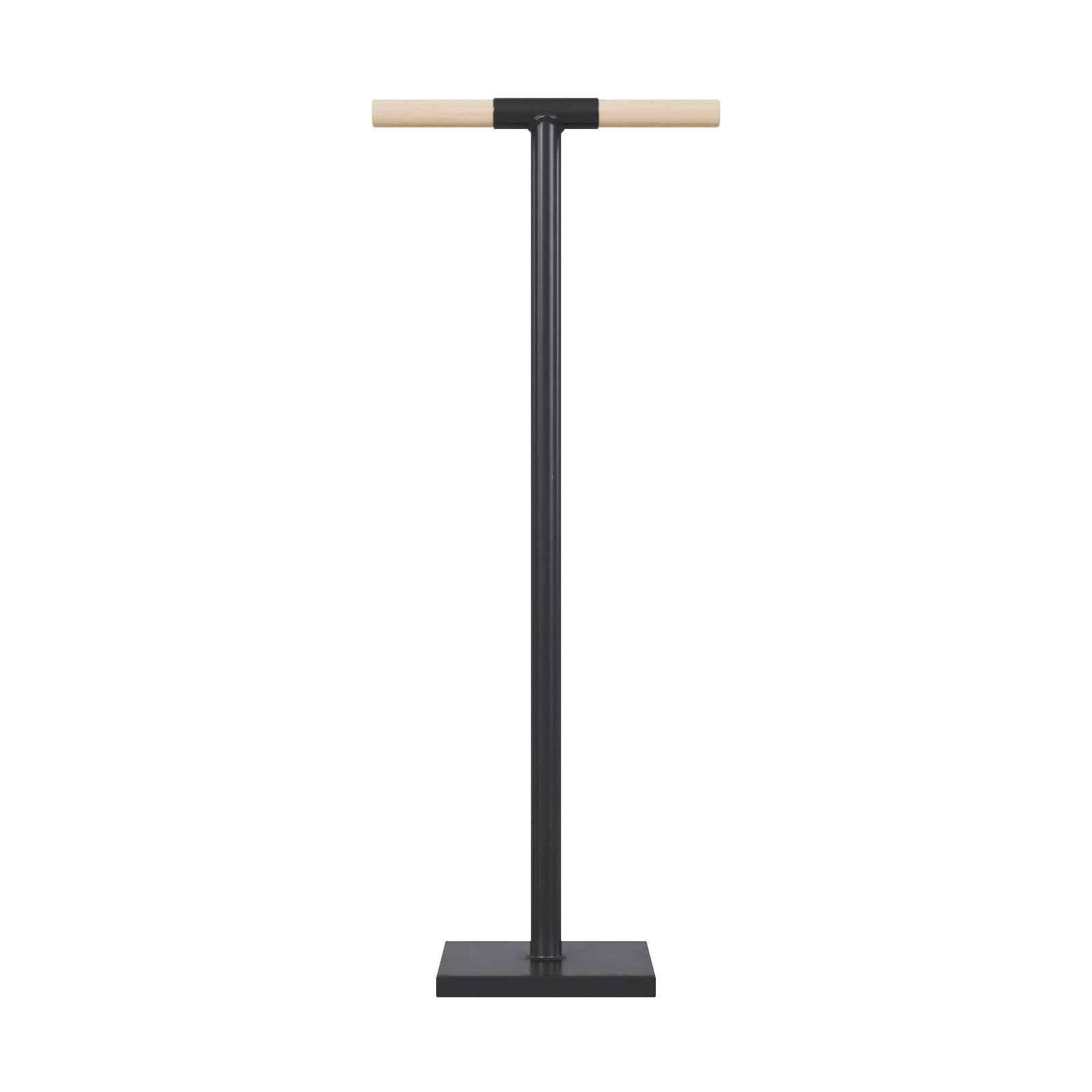QLS Pilon à béton en acier 20 x 20 cm - Poids : 8 kg - Noir