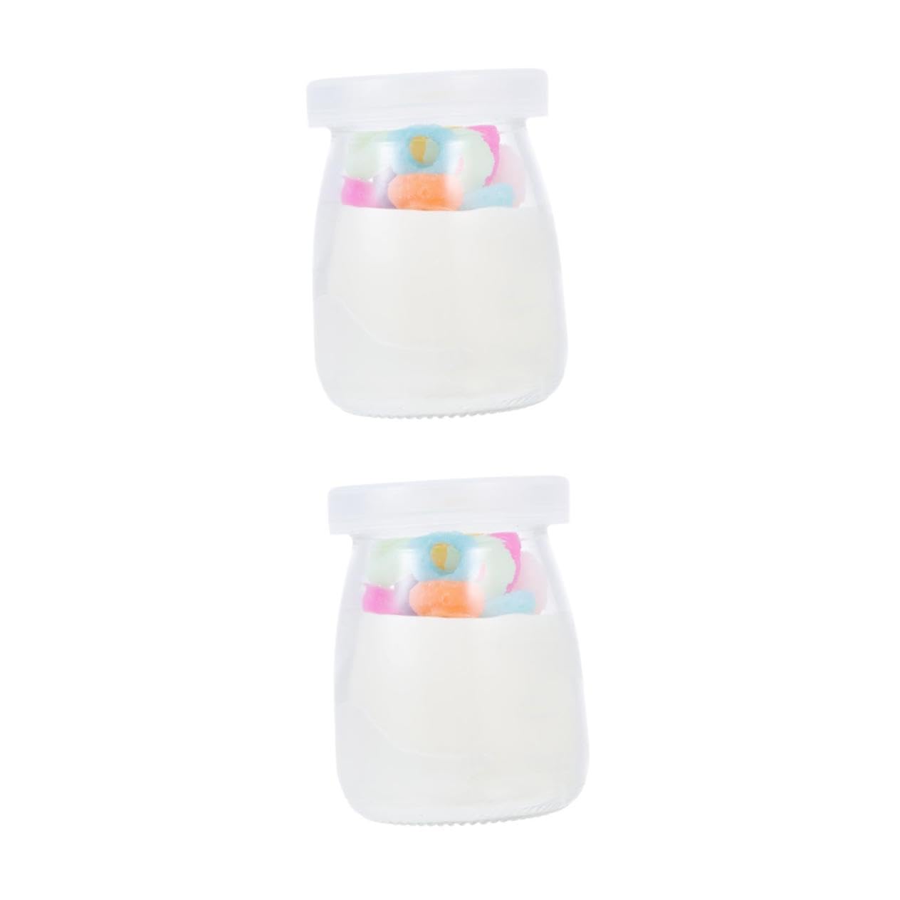 PACKOVE 2 Stück Duftkerze Donut aus Sojawachs Aromakerze mit Angenehmem Oolong Geschmack für Schlafzimmer und Aromatherapie Stilvolles
