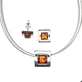 seth bernstein net worth Ohrstecker je 1 cm Fassung 925/000 Sterling Silber rhodiniert mit baltischem Bernstein